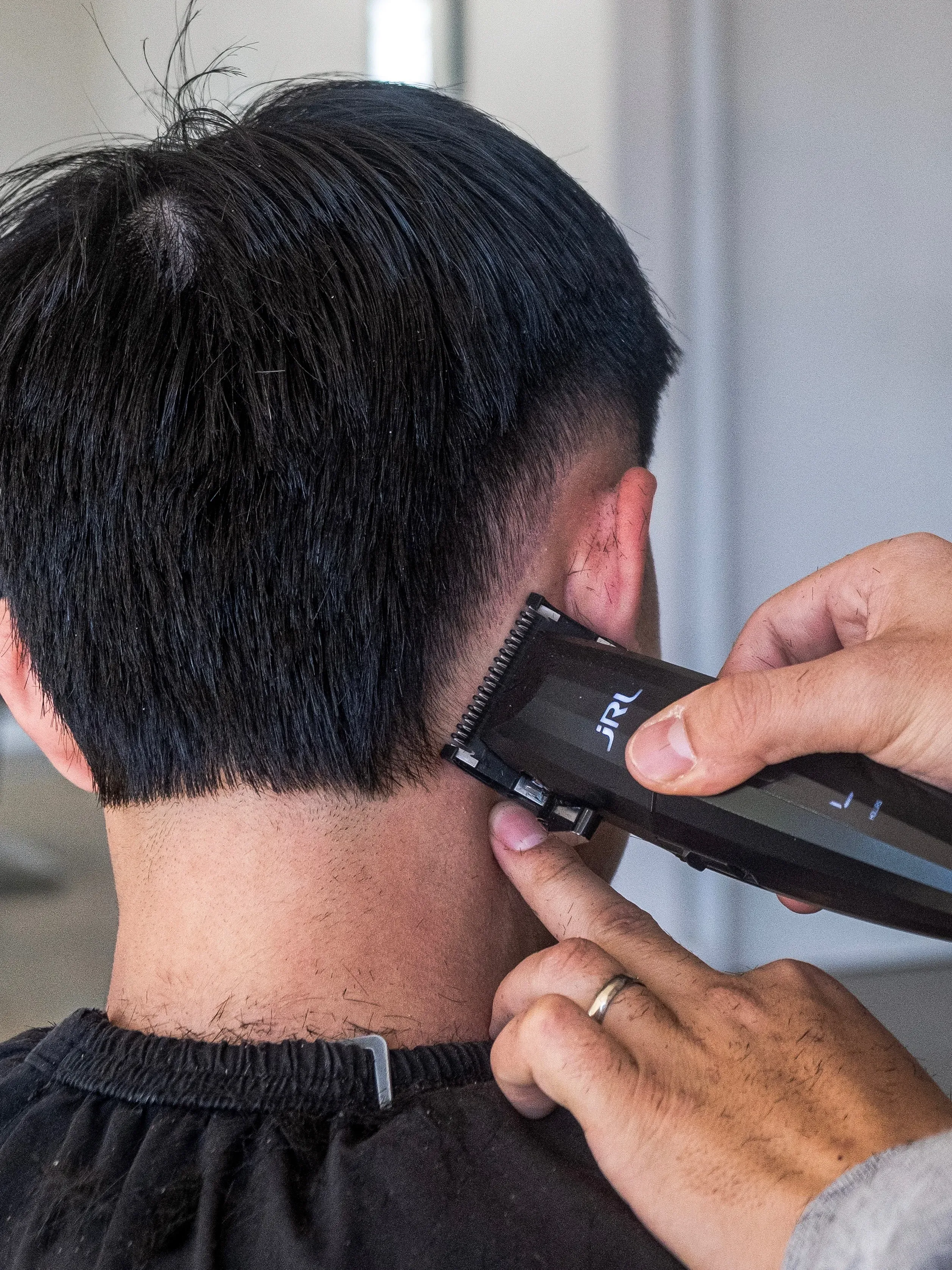 austin barbershop client photo